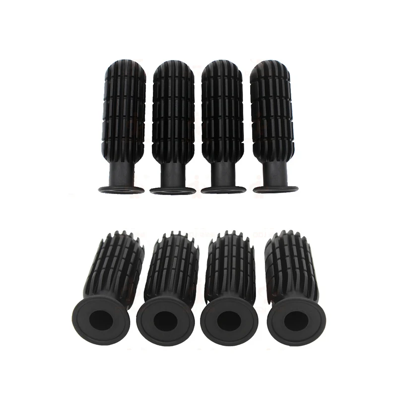 8pcs Soccer Table Handle Grip Fussball Table Football Rubber Handle