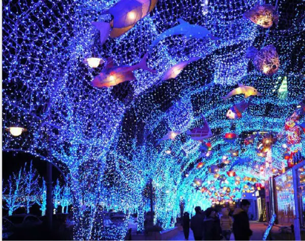 2M x 3M 210 LED Net Fairy Lights Christmas Decoration