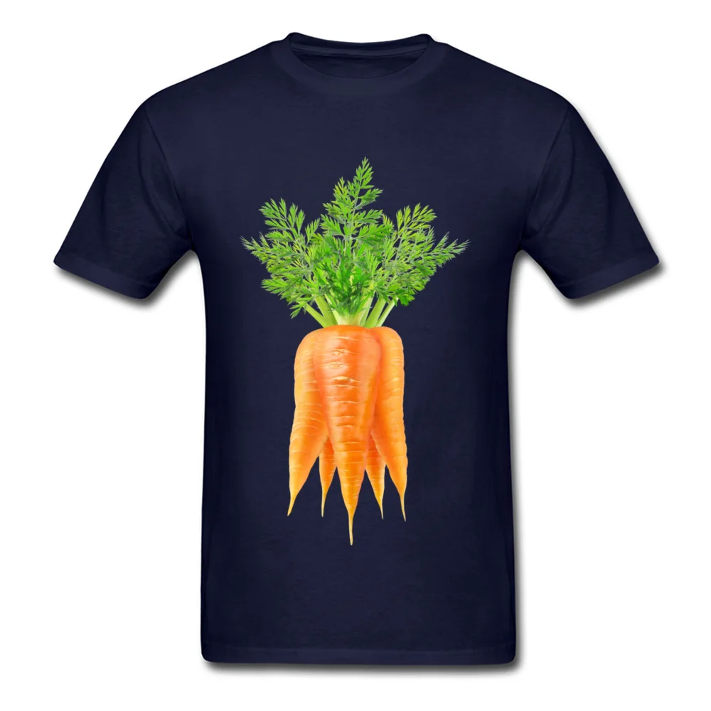 O-Neck Bunch of carrots 100% Cotton Fabric Men Top T-shirts Casual Short Sleeve Tops T Shirt Cute Casual Tee-Shirts Bunch of carrots navy