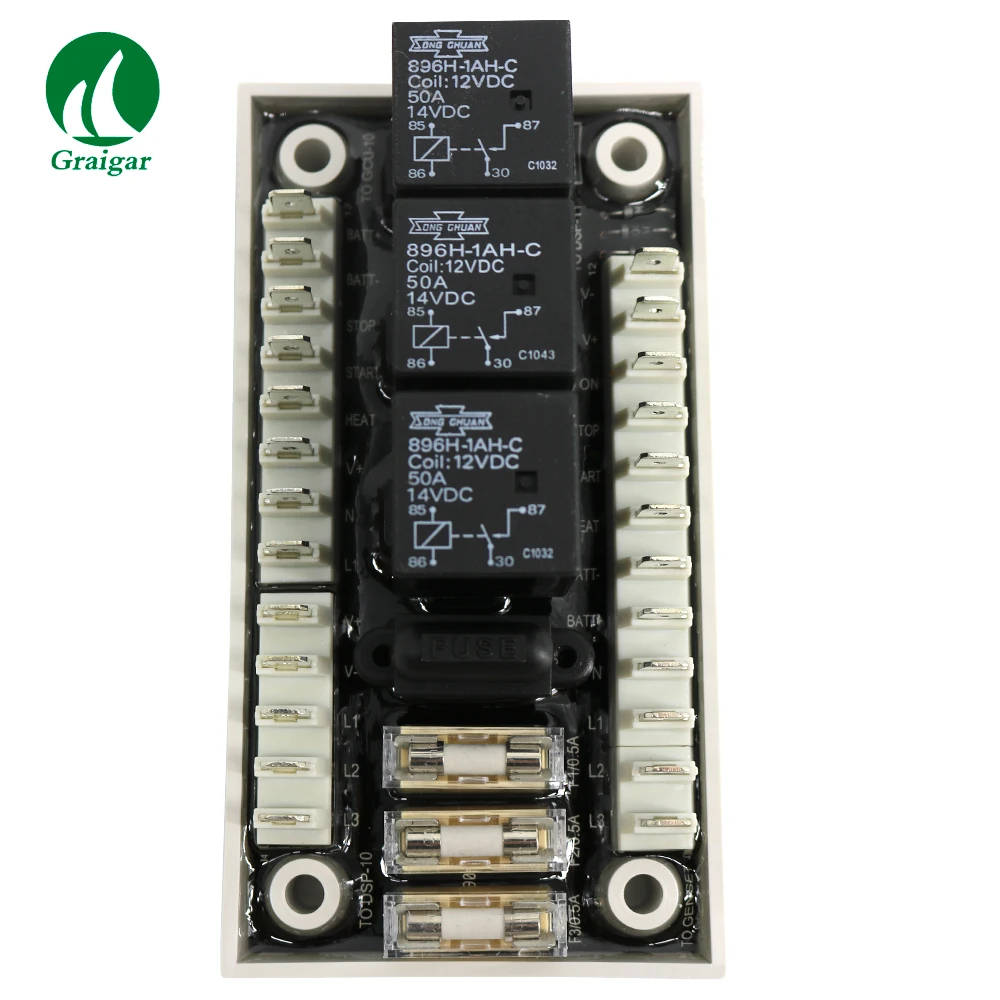 

GCU-11R 12V Genset Controller Accessories Relay Module Provides Control Signals to Gen-set