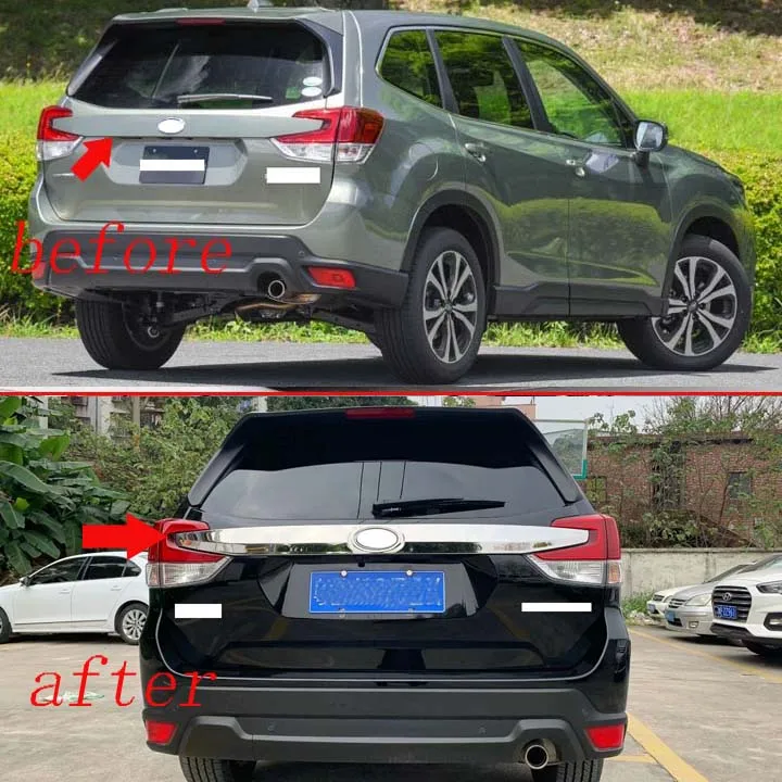 Декоративные аксессуары для Subaru Forester SK 2018 2019 отделка задней двери багажника из