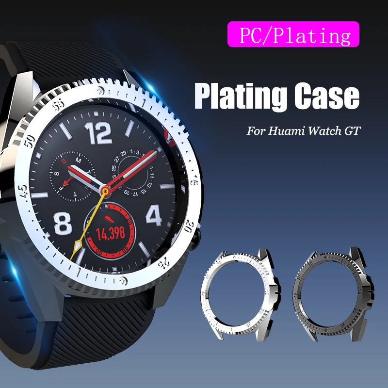 SIKAI PC защитный чехол для часов с покрытием для huawei GT протектор для часов пластиковая оболочка для huawei Watch GT Smart Watch