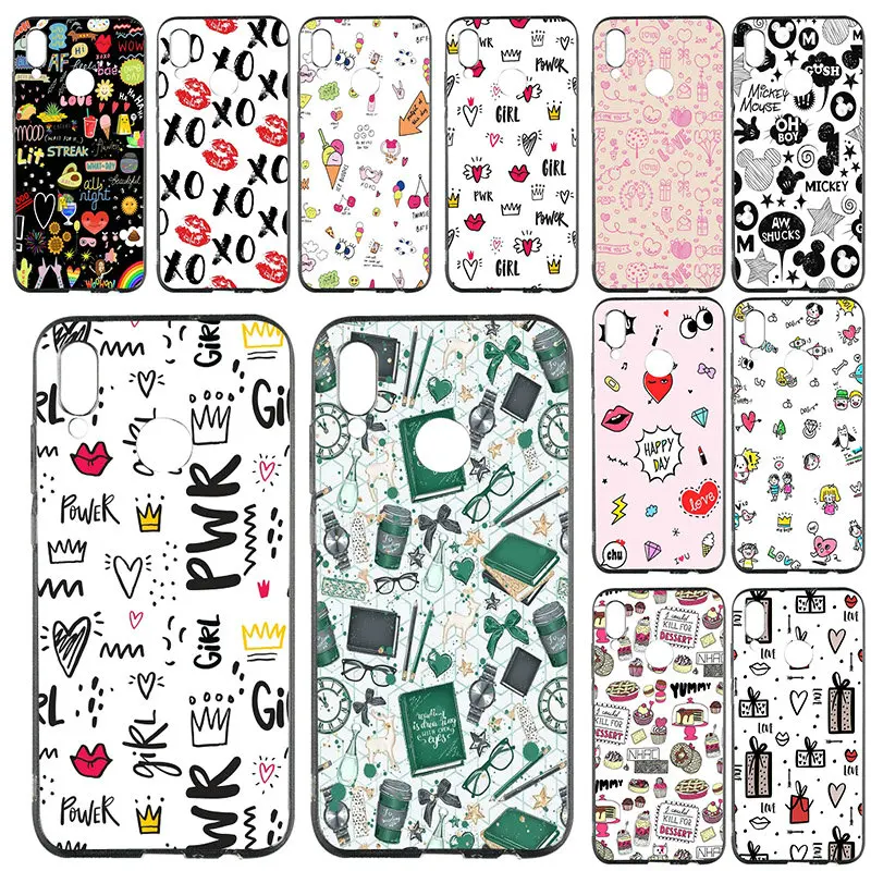 

Girl Power Pwr Puzzle For Huawei P8 P9 P10 P20 P30 Mate 10 Pro Honor 7A 8X 9 10 Lite 2017 Soft TPU Silicone Cell Phone Cases