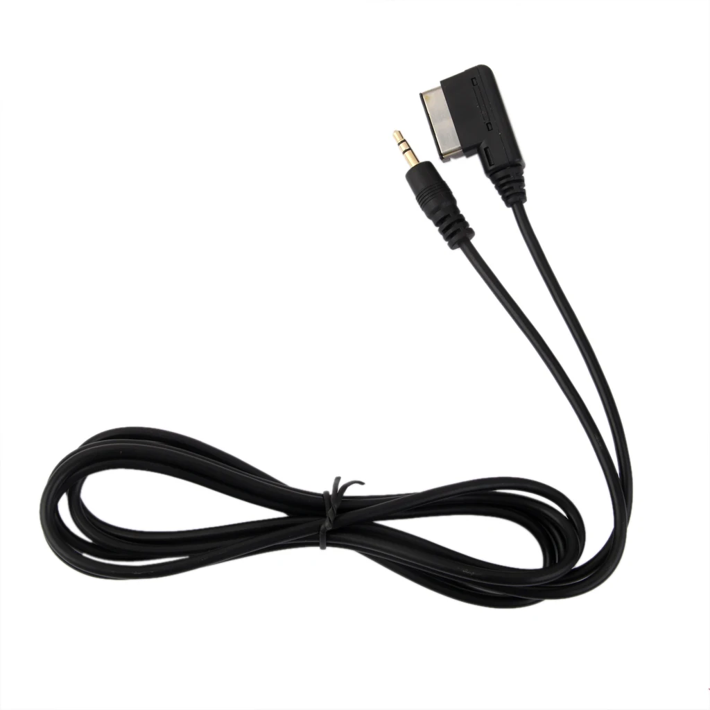 2M AMI MMI To 3.5mm Audio AUX Cable For Audi Q5 Q7 A4 R8 TT All Road Skoda