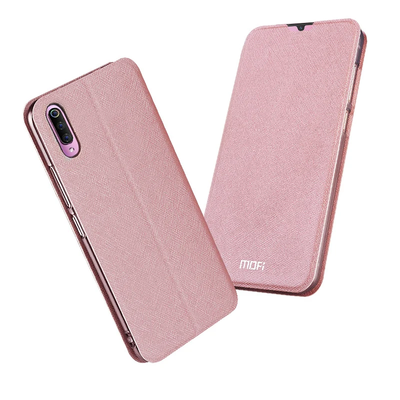 Mofi Тонкий флип-чехол s для Xiaomi Mi 9 чехол/для Xiaomi Mi 9 Lite/Se/Pro Чехол из искусственной кожи+ ТПУ силиконовый чехол для телефона