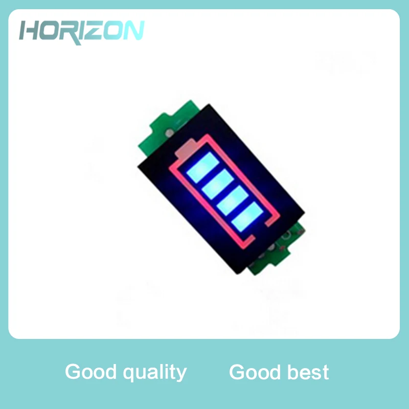 

1S Single 3.7V Lithium Battery Capacity Indicator Module 4.2V Blue Display Electric Vehicle Battery Power Tester Li-po Li-ion