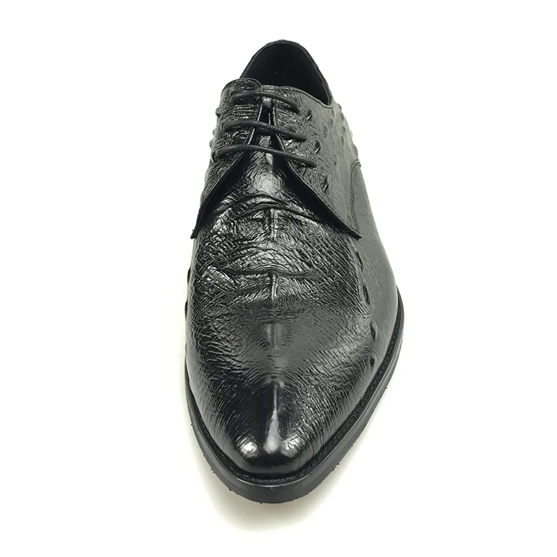 Hombre Zapatos Verano De Cómodos Moda Reino Negro Genuino Estilo Cuero Unido Cocodrilo Black brown Lujo Grimentin Nuevo Para 2019 Vestir FqYzgg