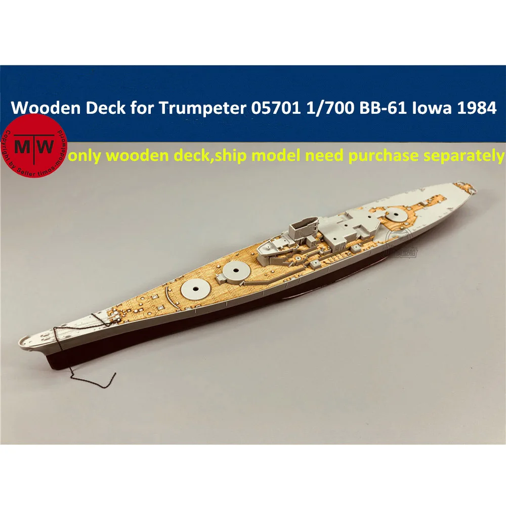 Holzdeck Deck Kit für 1//700 Trumpeter 05711 Germany Bismarck Battleship Modell