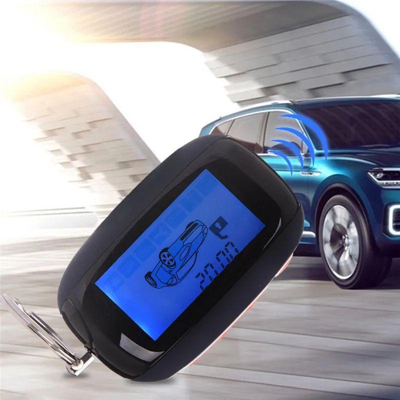 

2 Way Car Alarm System Remote Control two way car alarm system B92 Alarm system For Starline B92