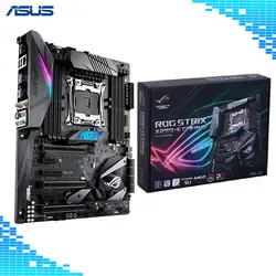 ASUS ROG STRIX X299-E игровой LGA2066 DDR4 M.2 USB 3,1 802.11AC WI-FI X299 материнская плата ATX Поддержка Core серии X процессоры доска