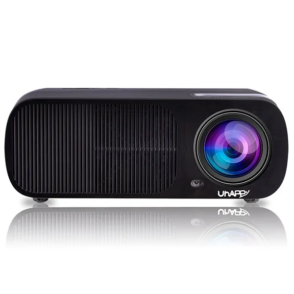 Original Uhappy U20 Portable LED font b Projector b font 5 0 inch 2600LM Mini font
