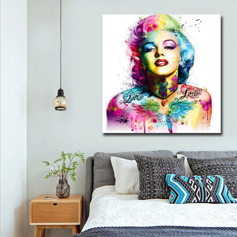 GOODECOR Canvas Posters And Prints Wall Pictures For Living Room Modern Figure Canvas Painting Cuadros Decoracion Salon Dropship