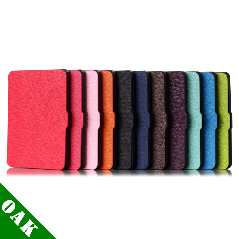 

[Free Shipping] Ultra Slim PU Leather Protective Case for Amazon Kindle Voyage with Turn On/Off Function