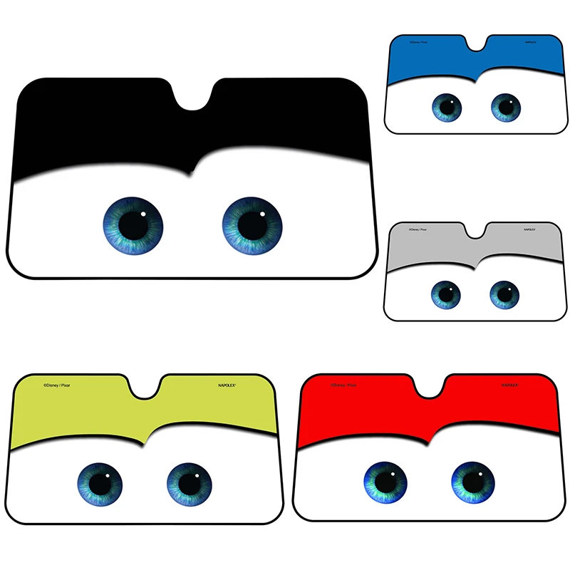 

10 Colors Eyes Heated Windshield Sunshade Car Window Windscreen Cover Sun Shade Auto Sun Visor Car-covers Car Solar Protection