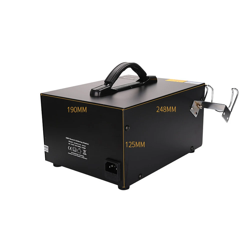 Gordak 952 2 in 1 Desoldering Station digital displayer Hot Air heat Gun with SMD Soldering station Electric iron Air pump