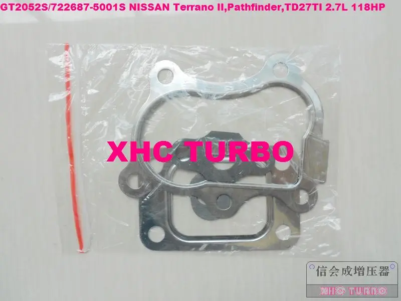 gt2052s 722687-5001 S 14411-7f411 Turbo Турбокомпрессоры для nissan terrano ii, Pathfinder, td27ti 2.7l 118hp 01-05