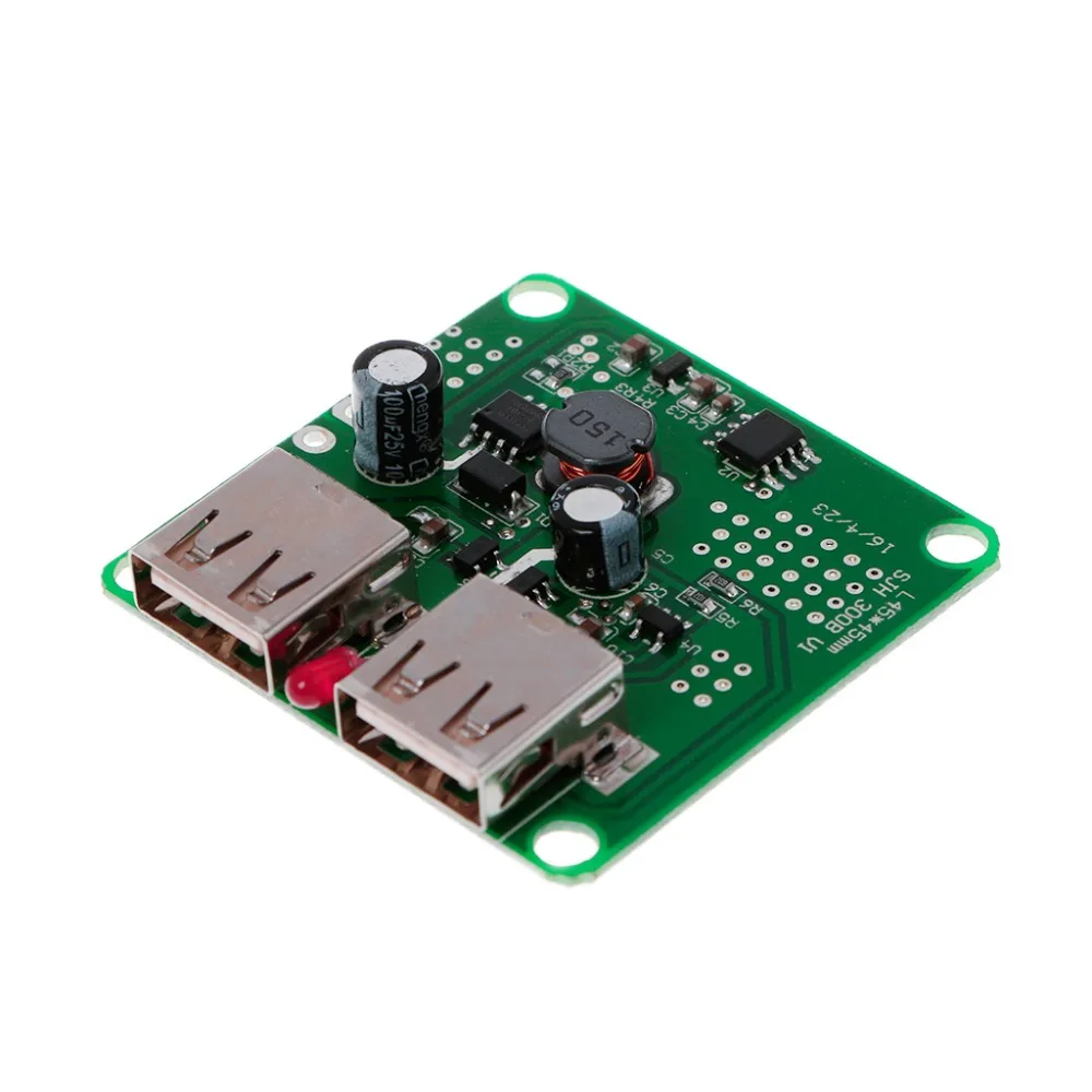 5V 2A + 9V DC солнечная панель Внешний аккумулятор USB регулятор заряда напряжения
