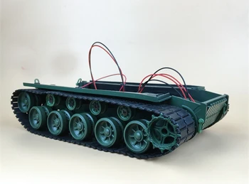 

Shock Absorbing Robot Tank Car Chassis Apsorption Tracked Vehicle With Suspension Damping Economy For Arduino DIY RC Toy