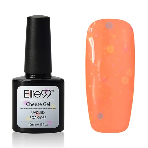 6462 Elite99 10 мл сырный Гель-лак UV Vernis полуперманентный праймер верхнее покрытие Гель-лак для ногтей Маникюрный гель лак для ногтей - Цвет: 6462