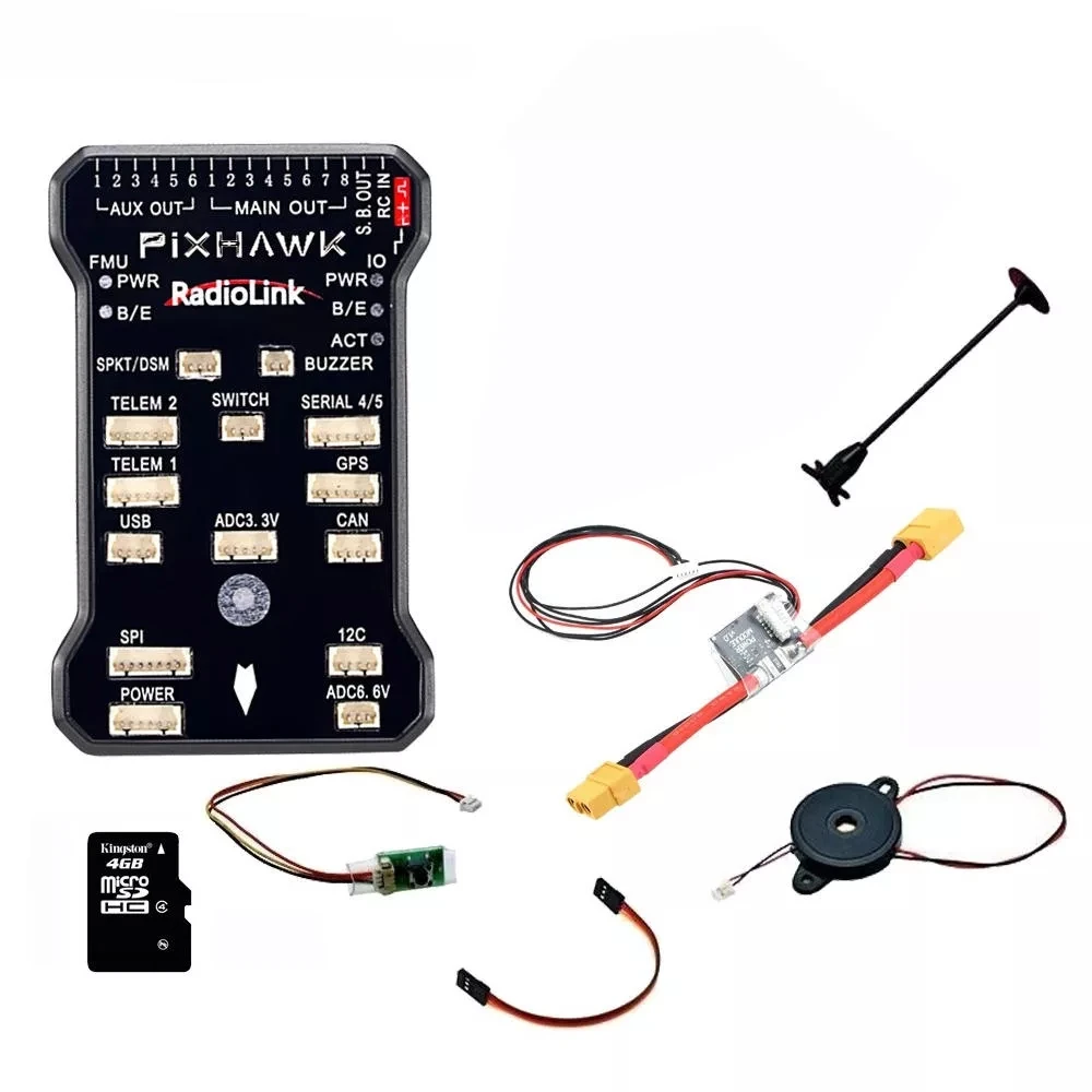 

2019 New Radiolink PIXHAWK Flight Controller 32 Bit w/ Power Module for RC Racing Drone Quadcopter