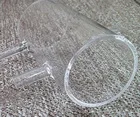 

OD40 clear quartz tube with two sides tube as sample