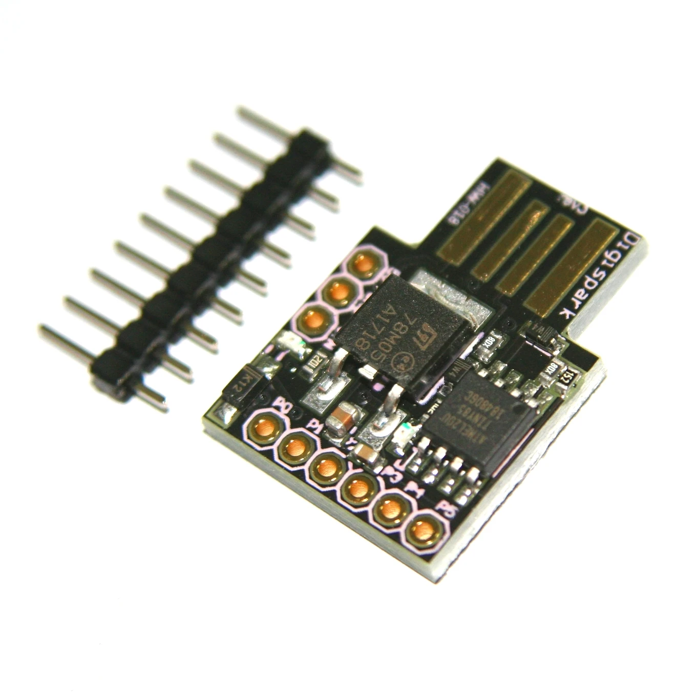 

Digispark kickstarter miniature for Arduino ATTINY85 usb development board