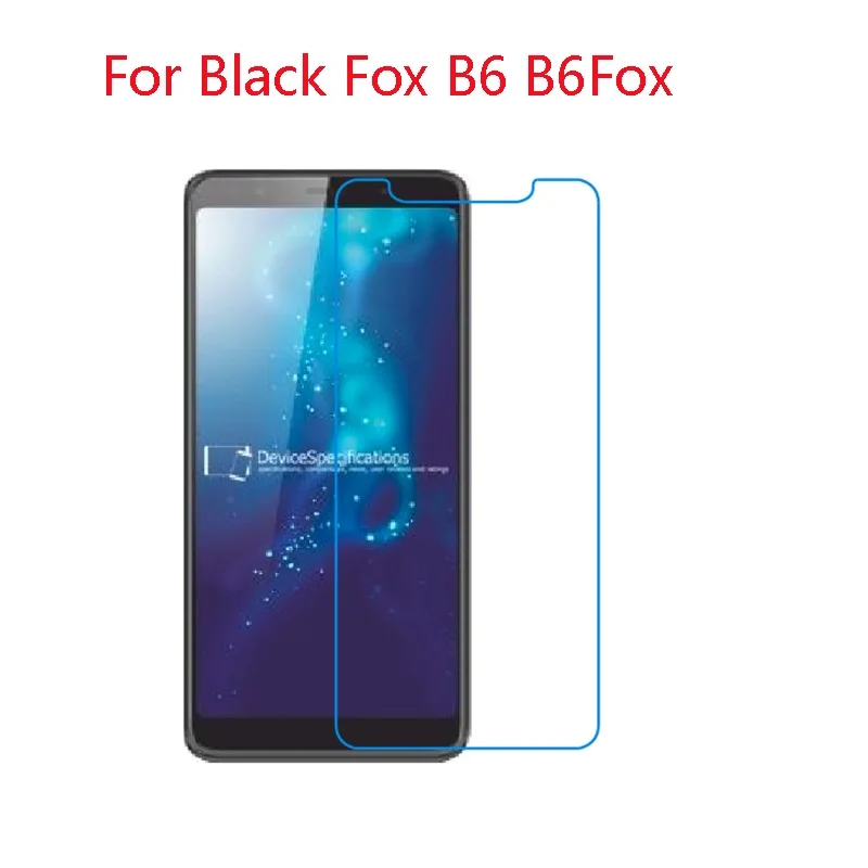 Защитное стекло для экрана Black Fox B6Fox закаленное телефона B6 защитная пленка |