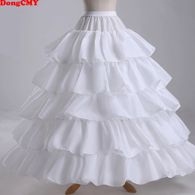 Ball Gown Wedding Petticoat Bridal Underskirt Crinoline 8 Hoop Tulle Puffy  Undergarment Slip Wedding Dress Quinceanera Accessory - Petticoats -  AliExpress