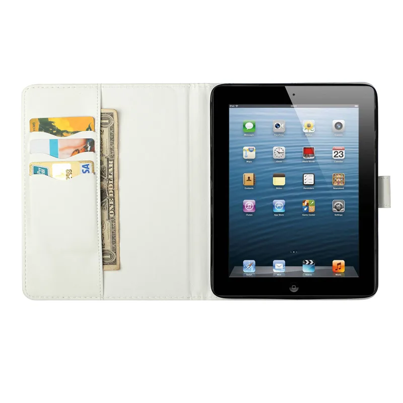 Чехол Wekays для Apple Ipad 4 3 2 с мультяшным единорогом 3D кожаный чехол Fundas для IPad2 IPad3 IPad4 чехол для планшета чехол для Ipad 2, 3, 4