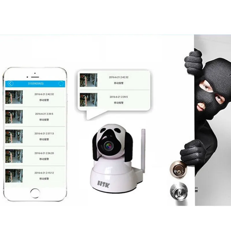 Wireless Smart Dog Wifi Camera Home Security IP Camera Wi-Fi 720P CCTV Surveillance Camera Indoor IR Night Vision Baby Monitor