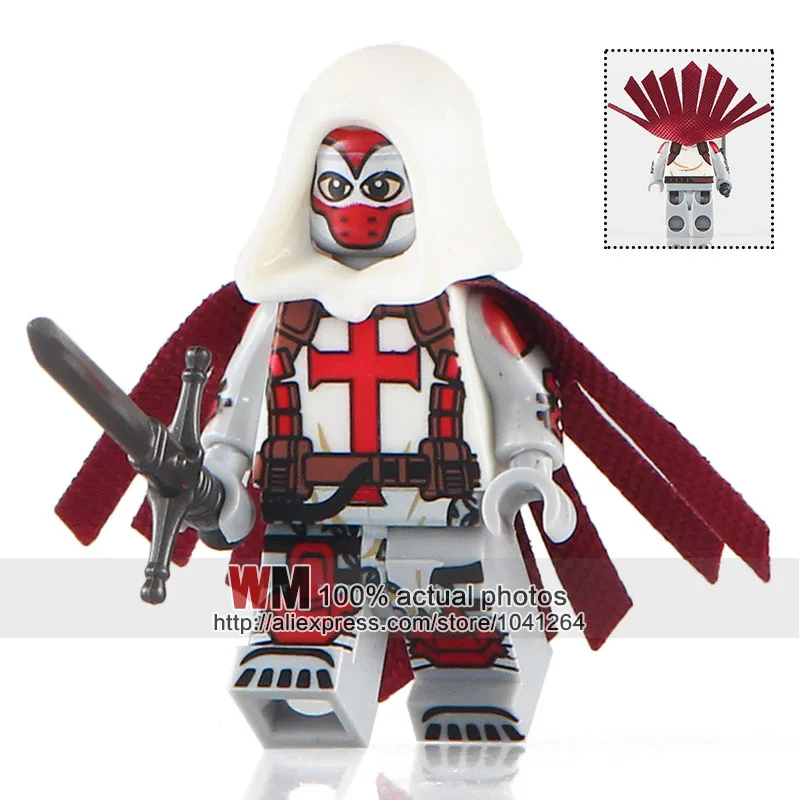 

WM Single Sale PG197 Angel of Death Marvel Super Hero s Spider-Woman Building Blocks Bricks Kids Gifts Toys PG8056