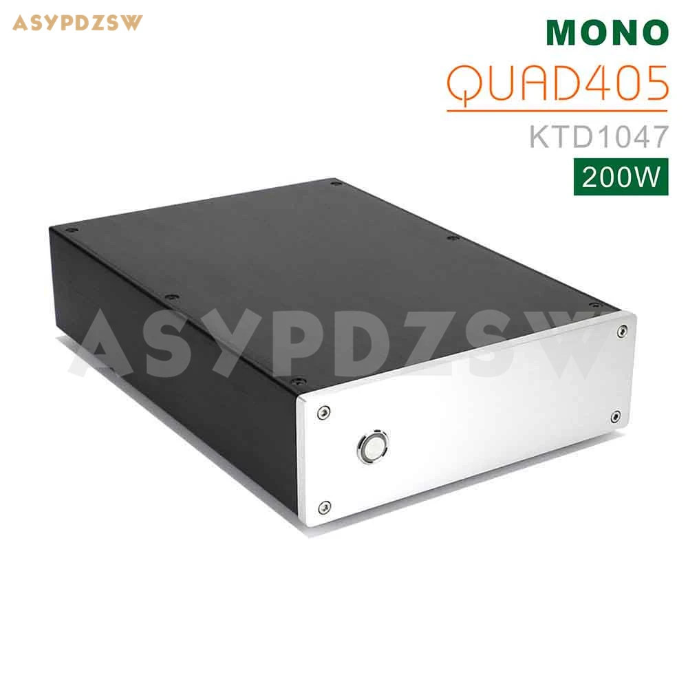 

Finished QUAD405 Mono Power amplifier Base on QUAD 405 amplifier KTD1047 200W With speaker protection