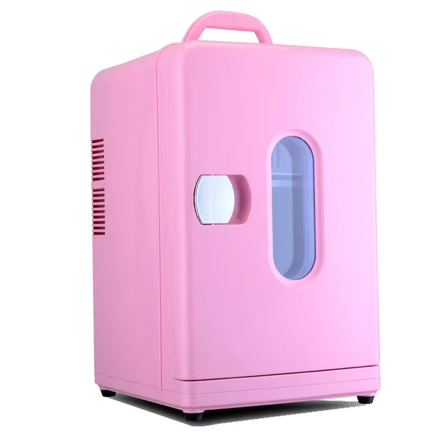 

12L MINI Car Fridge Portable Auto household Refrigerator Travel Food electric Warmer Freezer Cooler Box home office 12V 220-240V