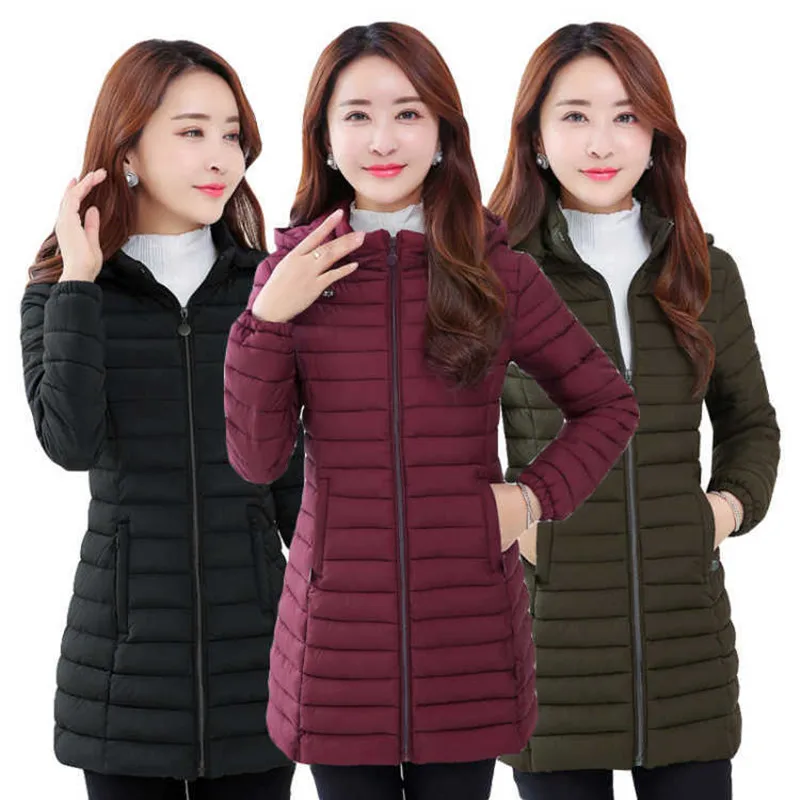Outwear Coton Mode vert 2018 Hiver Femmes De camel Slim Veste Nouvelle Noir Parka Grande À Capuche Vêtements Chaud bourgogne Femme Taille Étudiants Yf41 wwCTqaA