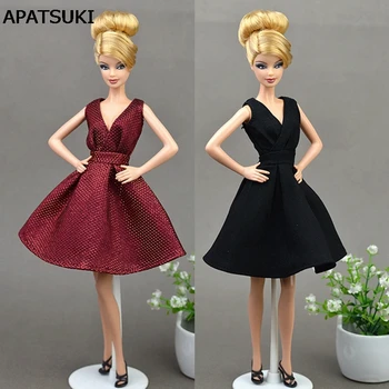 

Doll Dresses Classical Evening Dress Purely Manual Clothes for Barbie Dolls For 1/6 BJD Doll Gift Doll Accessories