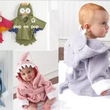 Розничная,,, 1 шт., детский халат, банный халат, 5 цветов