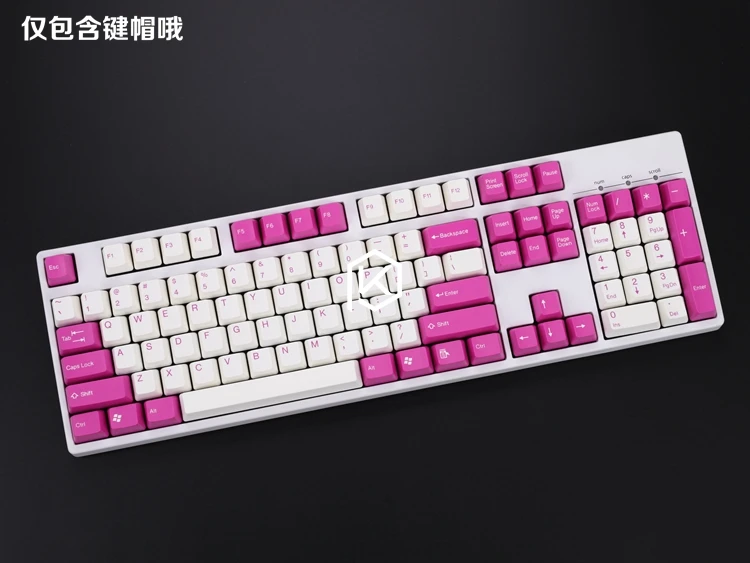 Taihao abs double shot keycaps для diy игровой механической клавиатуры цвет красный зеленый синий фиолетовый wihte black dolch розовый