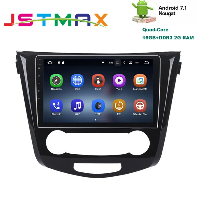 Автомобильный 2 din android 7.1.1 gps Navi для Nissan Qashqai 2014 + X trail Авторадио навигационный