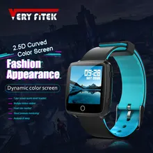 VERYFiTEK Smartwatch Blood Pressure Heart Rate Monitor Men Women Sport Watch Pedometer Stopwatch Smart Watch for IOS Android