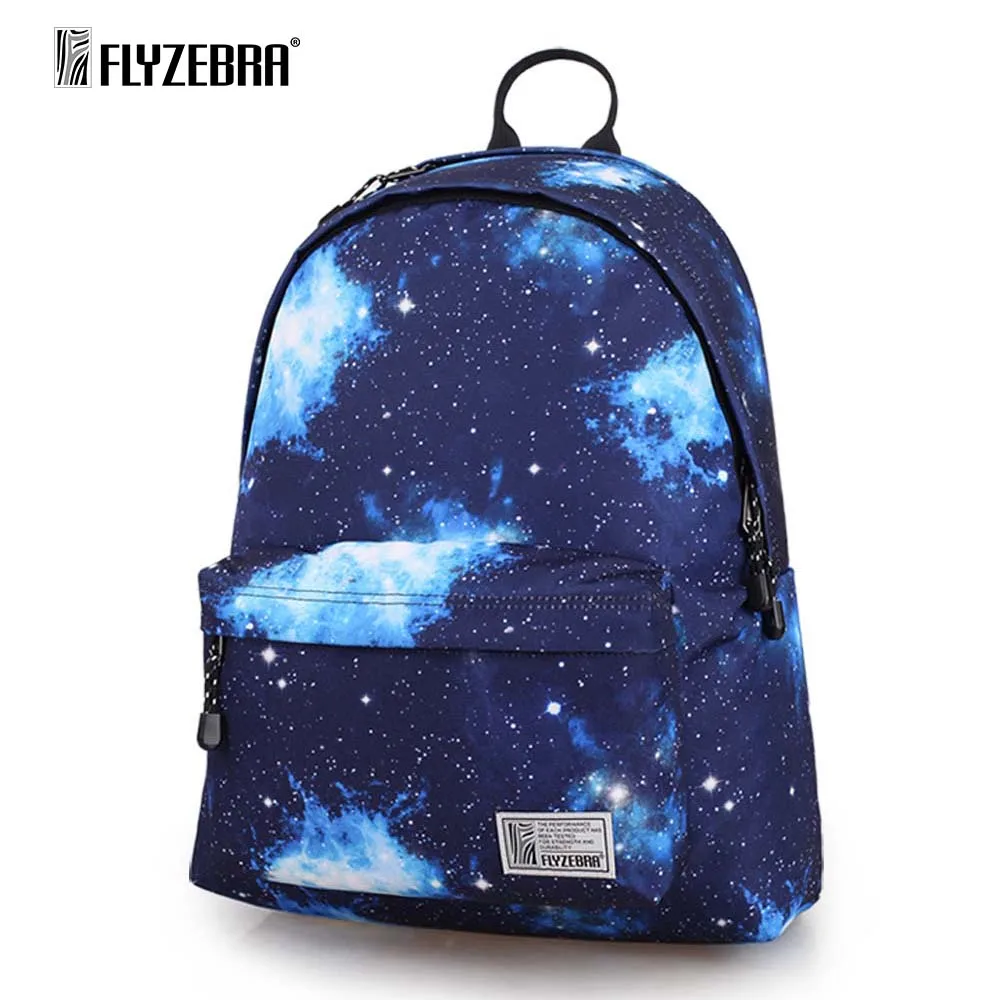 

FLYZEBRA Fashion Sport Backpack Woman Casual Backpacks Men Women Schoolbags Travel Bags Multifunction Printing Computer Backpack