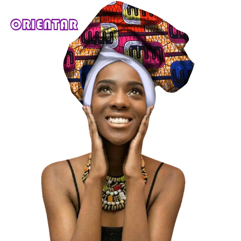 2018 Африканский женский платок на голову принт качественные хлопковые носки в африканском стиле традиционная базенская богатый Головные