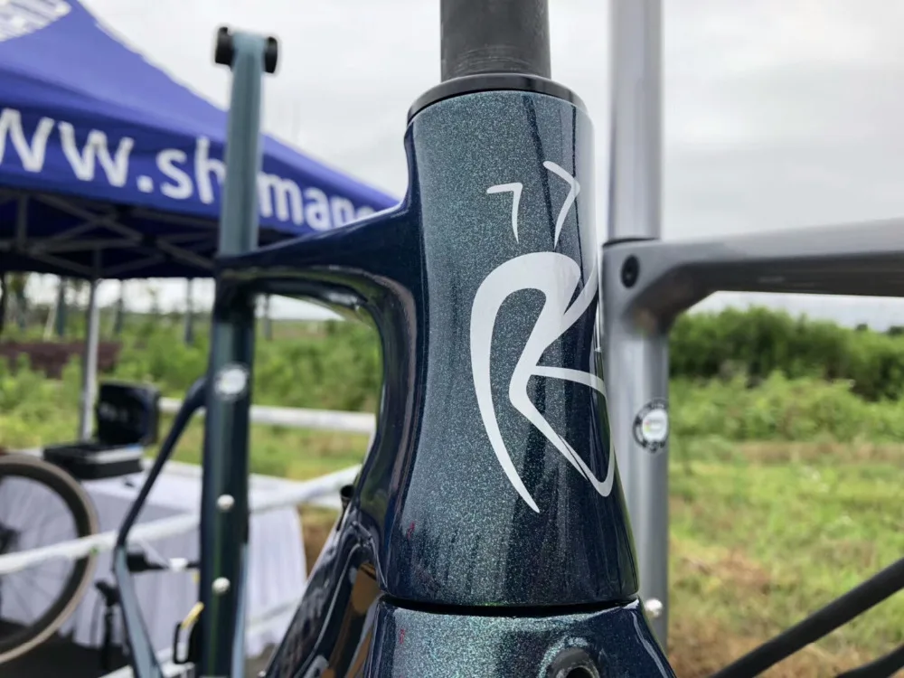 ROLLING STONE FINDER Road Carbon Frame set UCI одобрение Аэро рамка для дороги набор Хамелеон зеленый синий