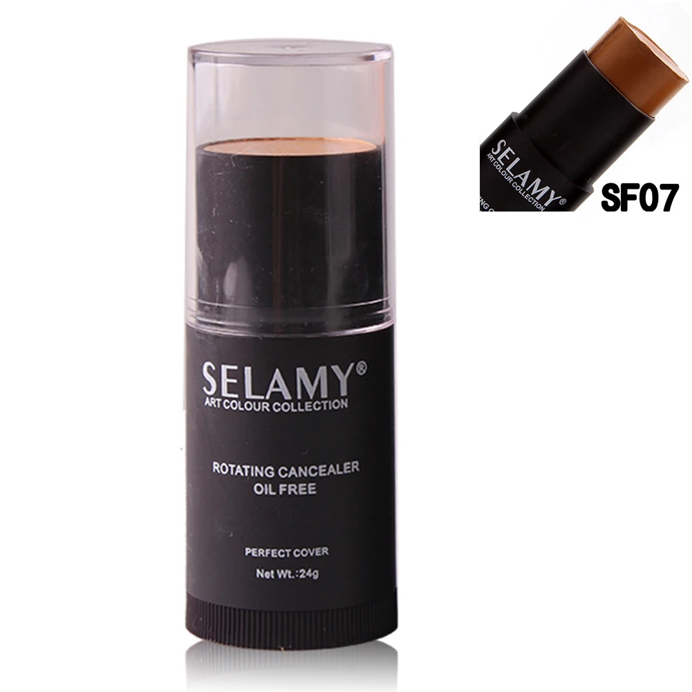 Портативный Selamy Face карандаш-консилер макияж бронзатор длительный контурный базовый праймер - Цвет: 7