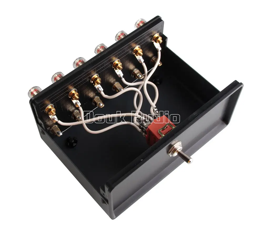 Усилитель Douk Audio 2(1) IN 1(2) OUT/звуковой сплиттер для динамика/переключатель