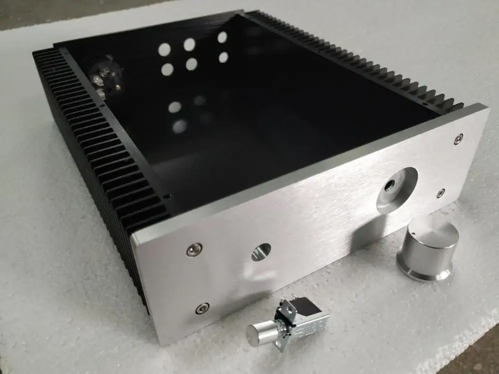 Brzhifi Bz2107 Series Duplo Radiador Alumínio para Amplificador de Potência - Image 4