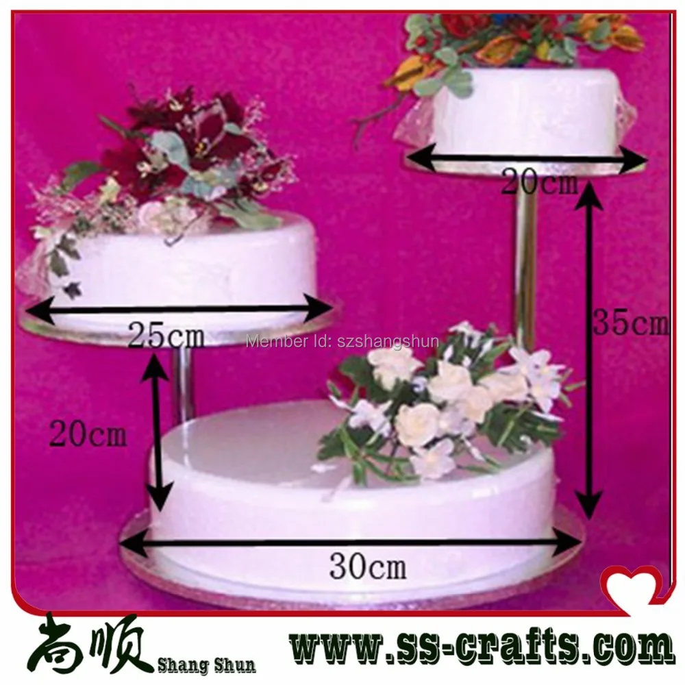 3 Tier Cheap Bracket Acrylic Wedding Cake Stand acrylic cupcake stand