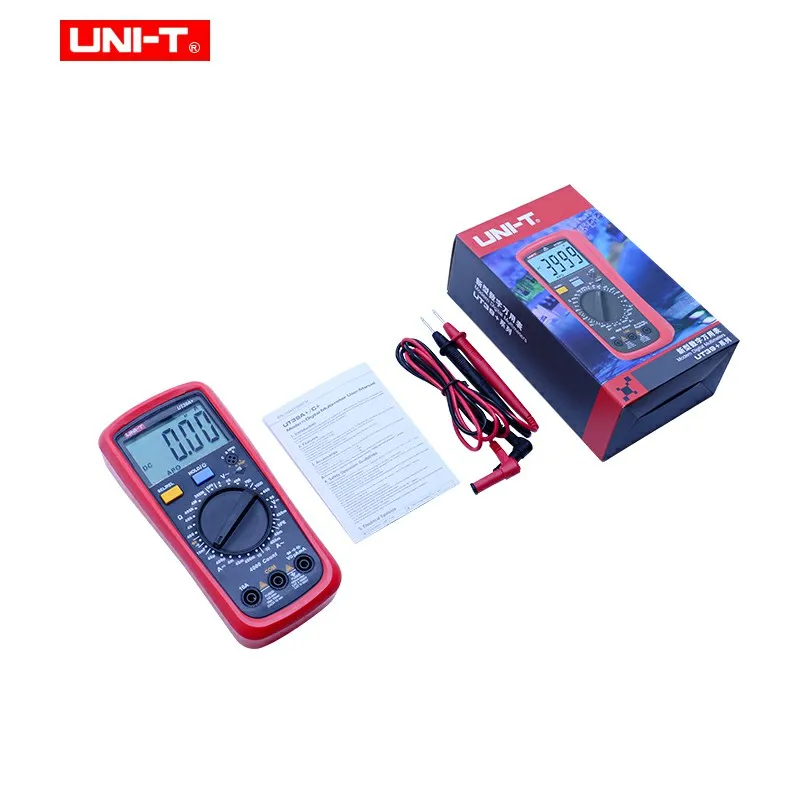 UNI T UT39A +/C + VS UT39 серия Цифровой мультиметр Авто диапазон с ЖК подсветкой Удержание
