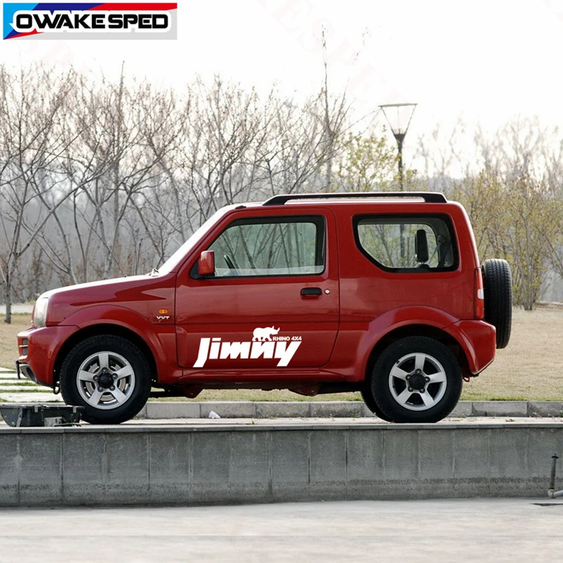 Для SUZUKI Jimny MT AT Racing Styling Auto Body Водонепроницаемая виниловая наклейка на дверь