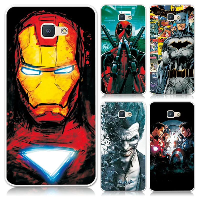 For Samsung Galaxy J7 Prime Case Charming Marvel Avengers