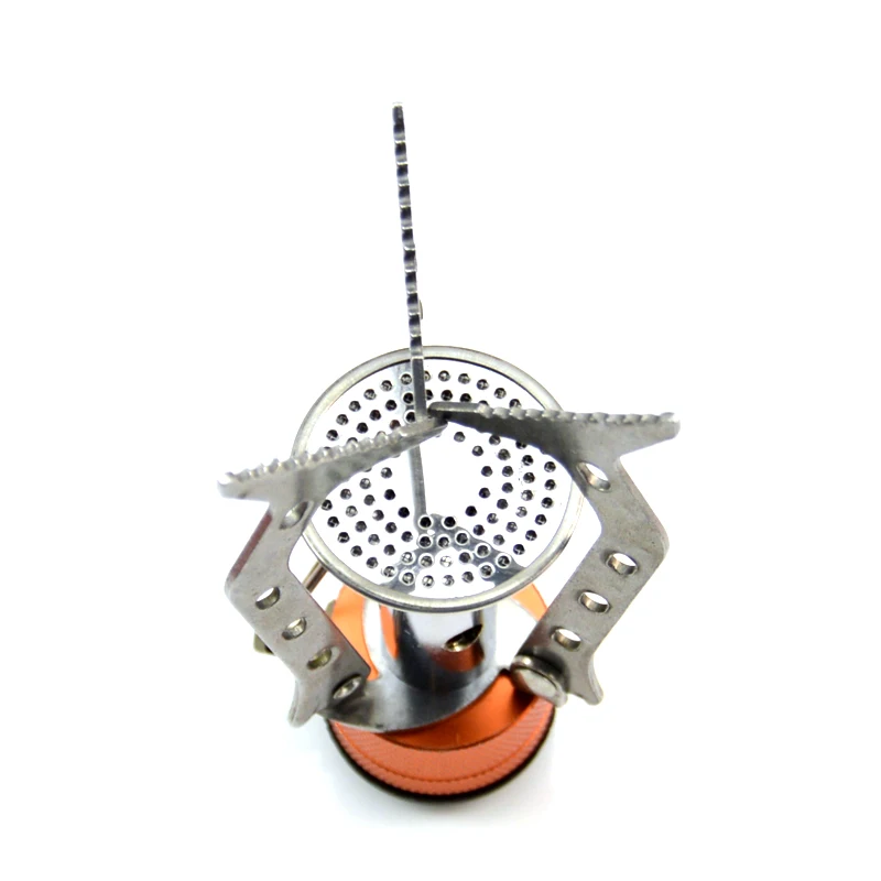 Aotu outdoor cooking stove portable camping cooker mini stove burner Gas grills lightweight furnace mobile kitchen appliances (6)